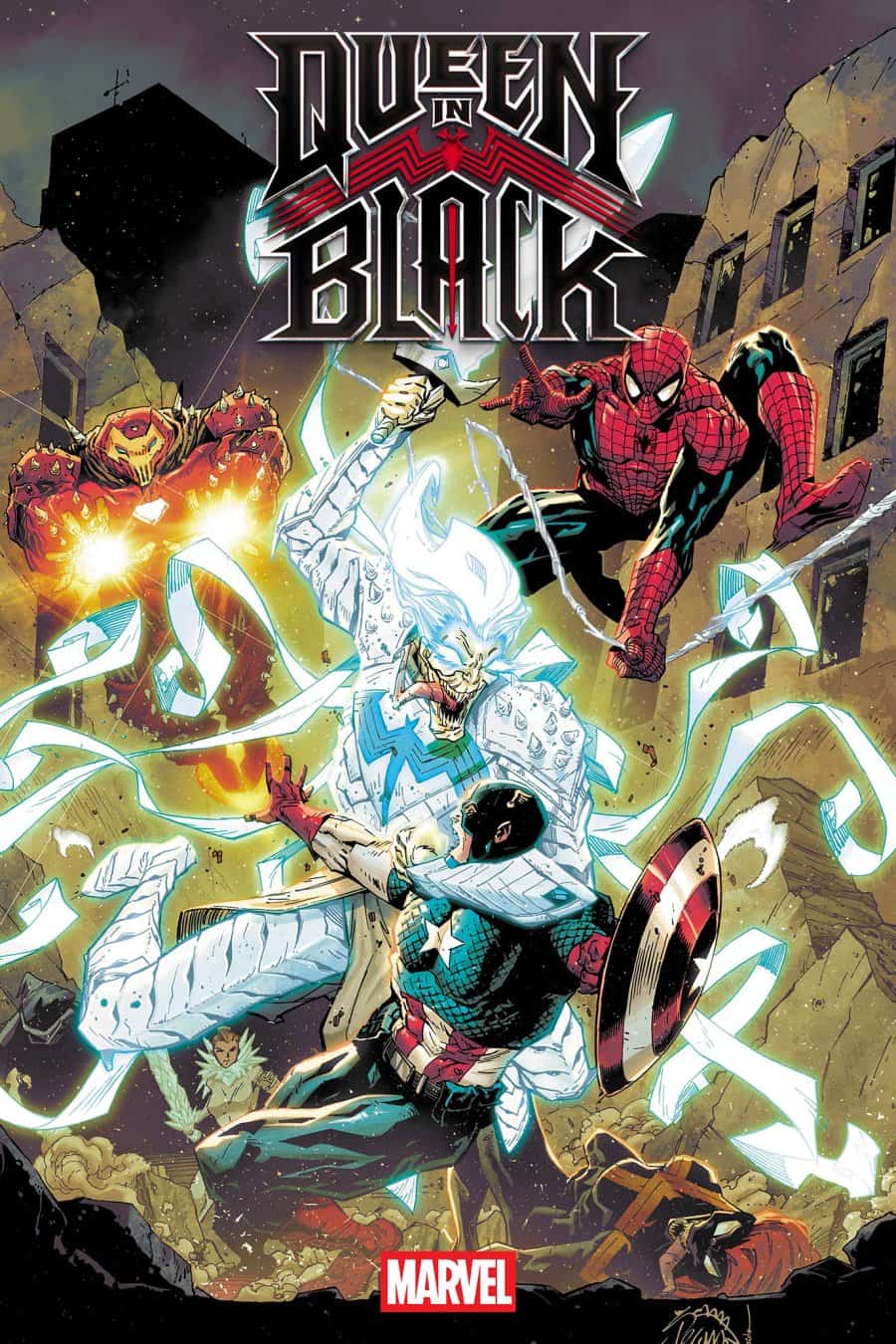 QUEEN IN BLACK #5 - Main - Ryan Stegman cover art