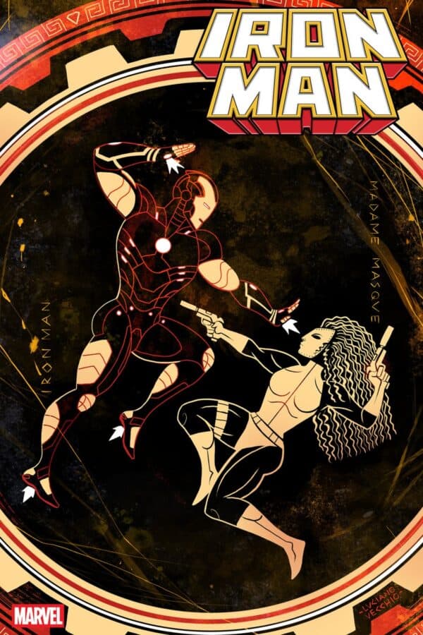 IRON MAN #10 - Luciano Vecchio Art Style cover art
