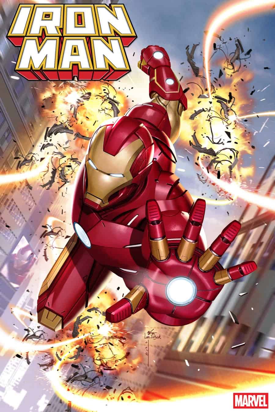 IRON MAN #10 - Inhyuk Lee 1:25 cover art