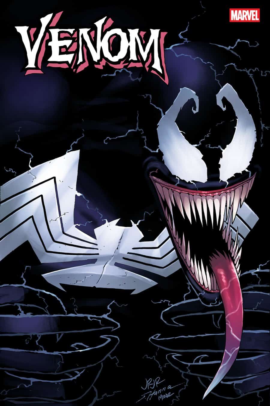 VENOM #1 - John Romita Jr. cover art