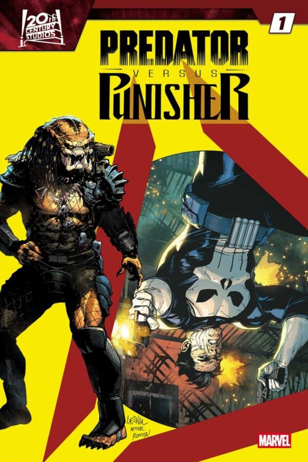 PREDATOR VS. PUNISHER #1 - Leinil Yu Homage cover art