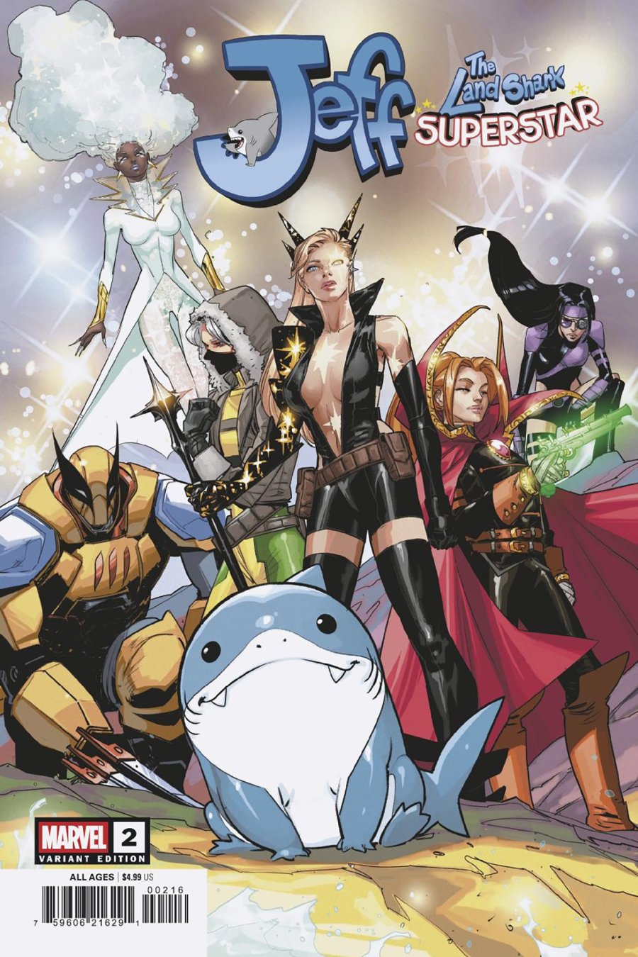 JEFF THE LAND SHARK: SUPERSTAR #2 - Matteo Lolli 1:25 cover art