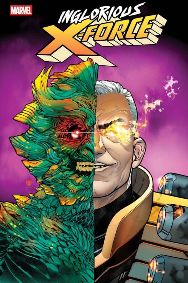 INGLORIOUS X-FORCE #8 - Main - R.B. Silva cover art