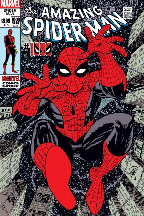 THE AMAZING SPIDER-MAN #1000 - Erik Larsen 1:25 cover art