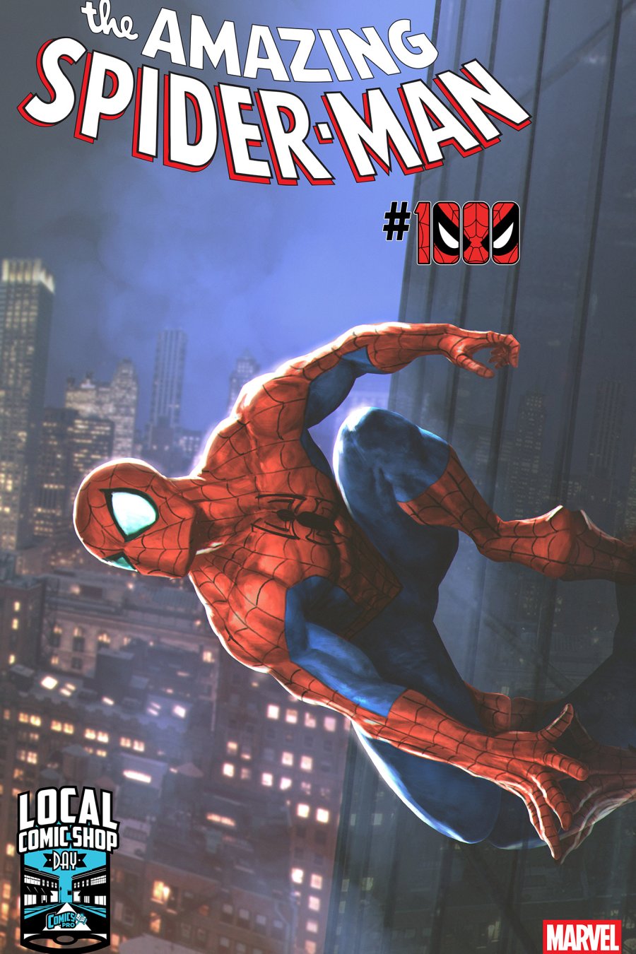 THE AMAZING SPIDER-MAN #1000 - Skan Local Comic Shop Day cover art