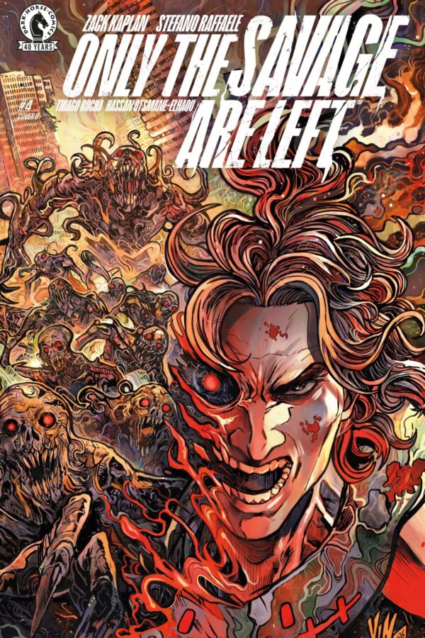 Only the Savage are Left #4 - (CVR B) (Vincenzo Riccardi) cover art