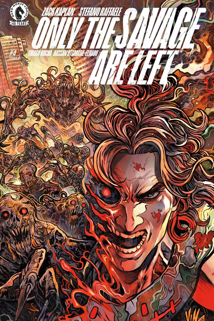 Only the Savage are Left #4 - (CVR B) (Vincenzo Riccardi) cover art