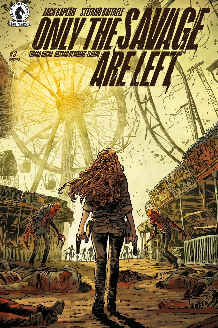 Only the Savage are Left #3 - Main - Stefano Raffaele cover art