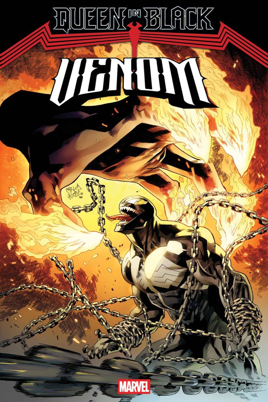 VENOM #260 - Main - Carlos Gomez cover art