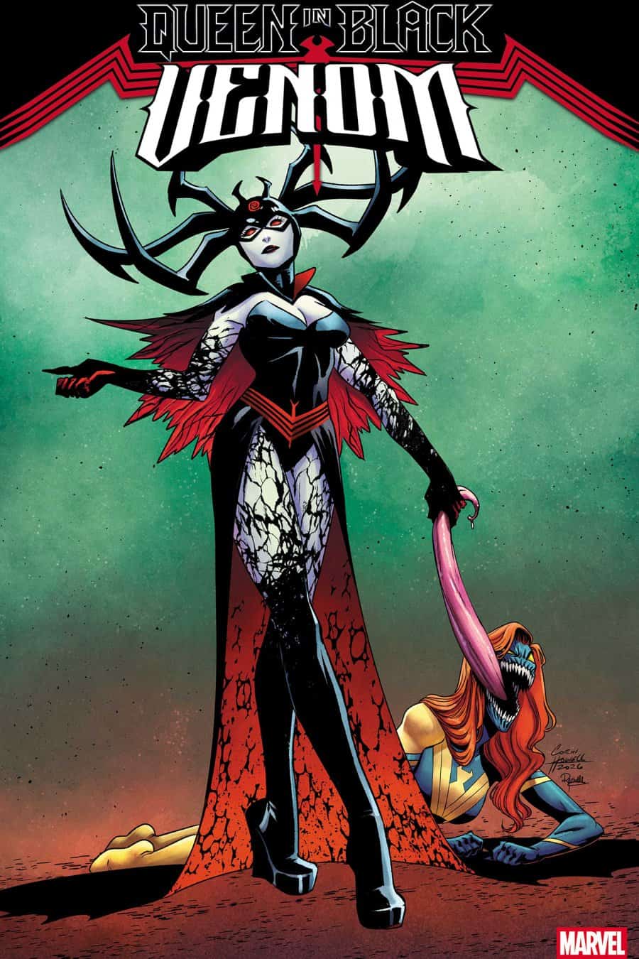 VENOM #260 - Corin Howell 1:25 cover art