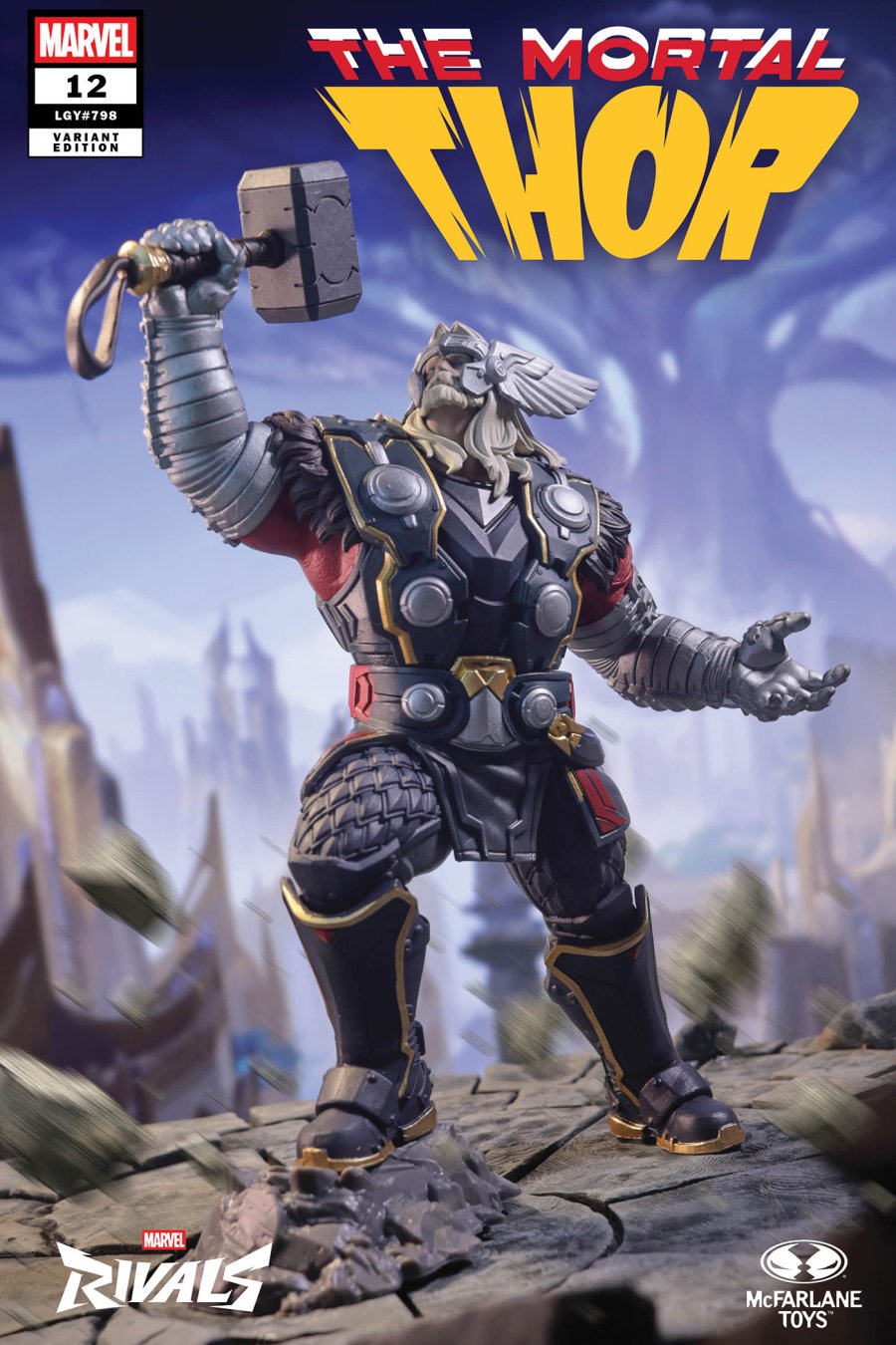 MORTAL THOR #12 - Mcfarlane Toys Marvel Rivals cover art