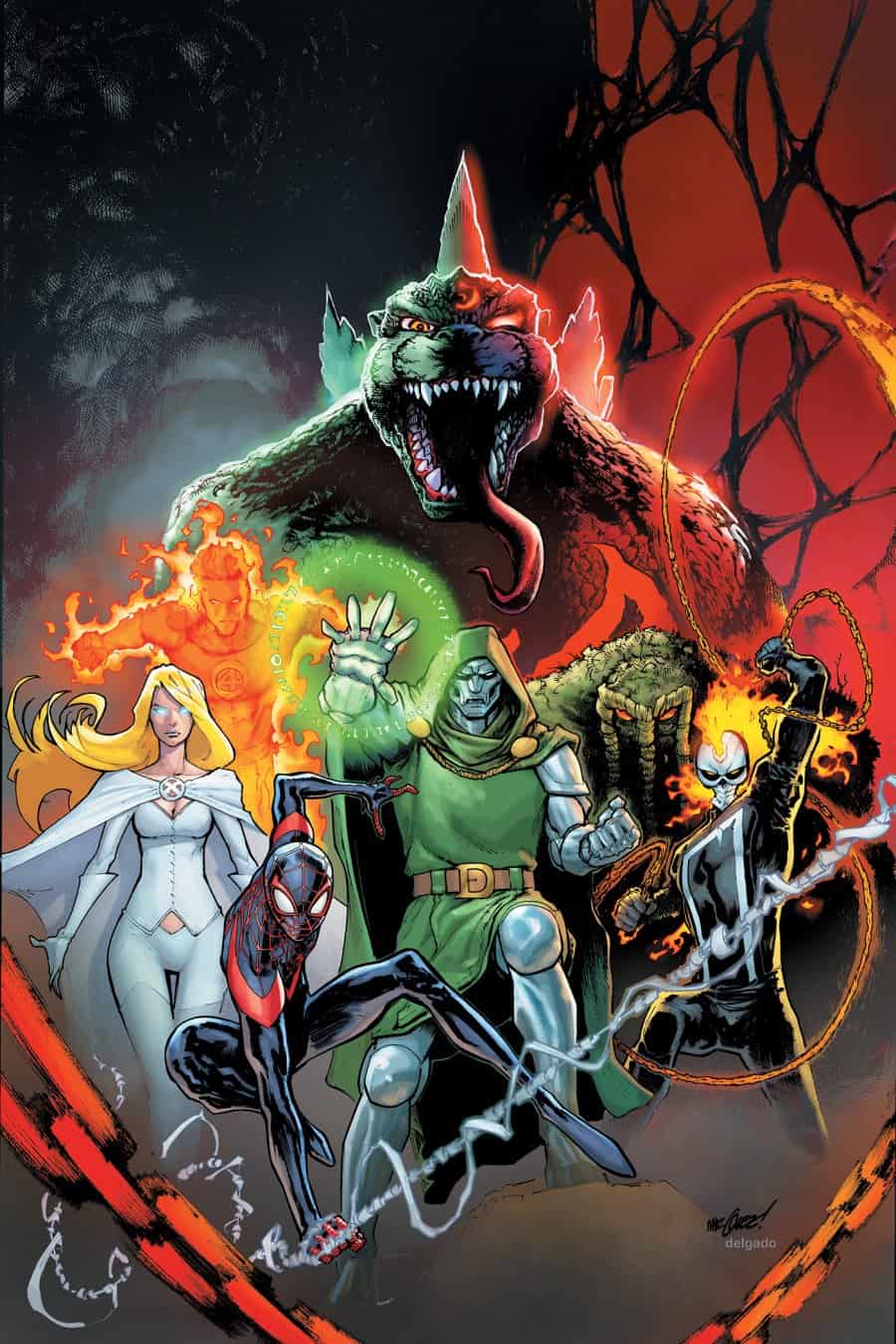 GODZILLA CONQUERS THE MULTIVERSE #1 - David Marquez Virgin 1:100 cover art
