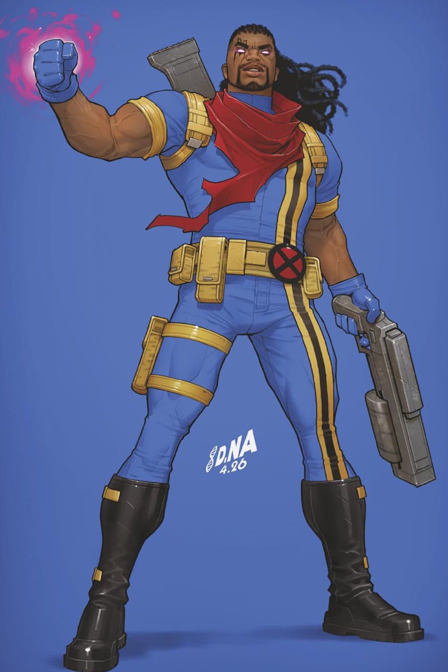 BISHOP #2 - David Nakayama Color Block Blue Virgin 1:50 cover art