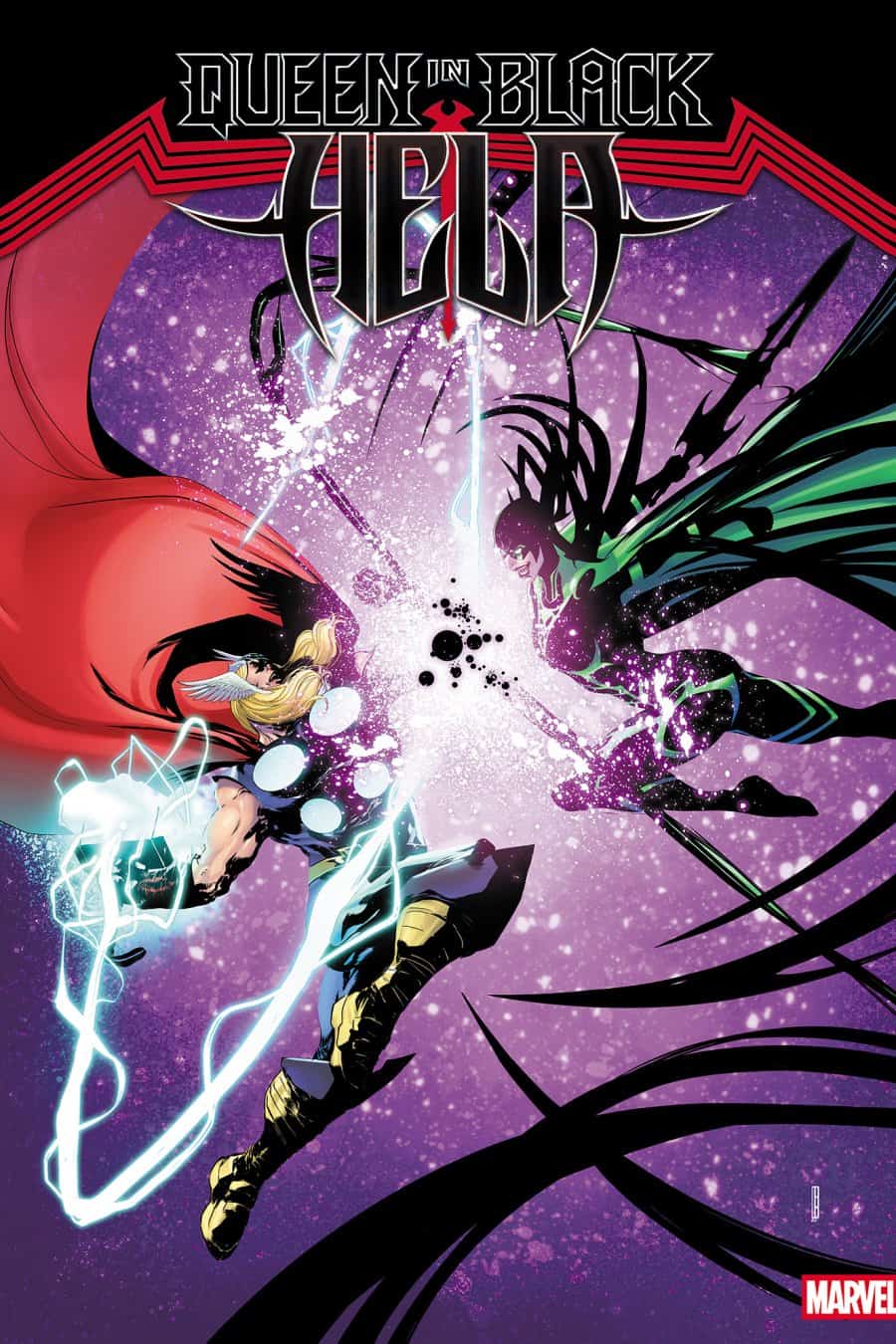 QUEEN IN BLACK: HELA #1 - David Baldeon 1:25 cover art