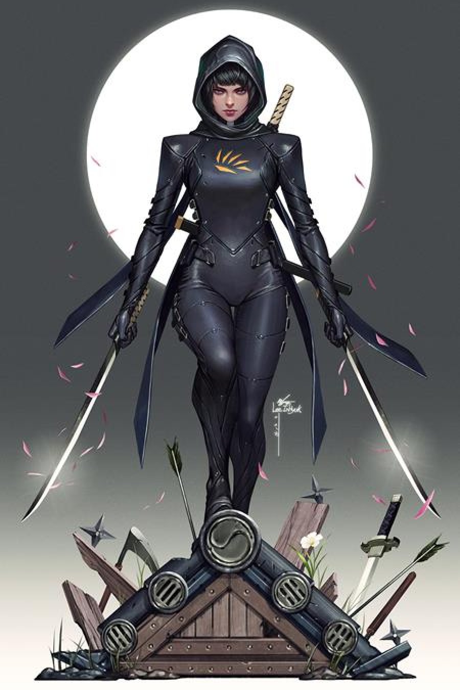 Absolute Cassandra Cain The Shadow's Hand #1 - (One Shot) Cvr C Inhyuk Lee Card Stock Var cover art