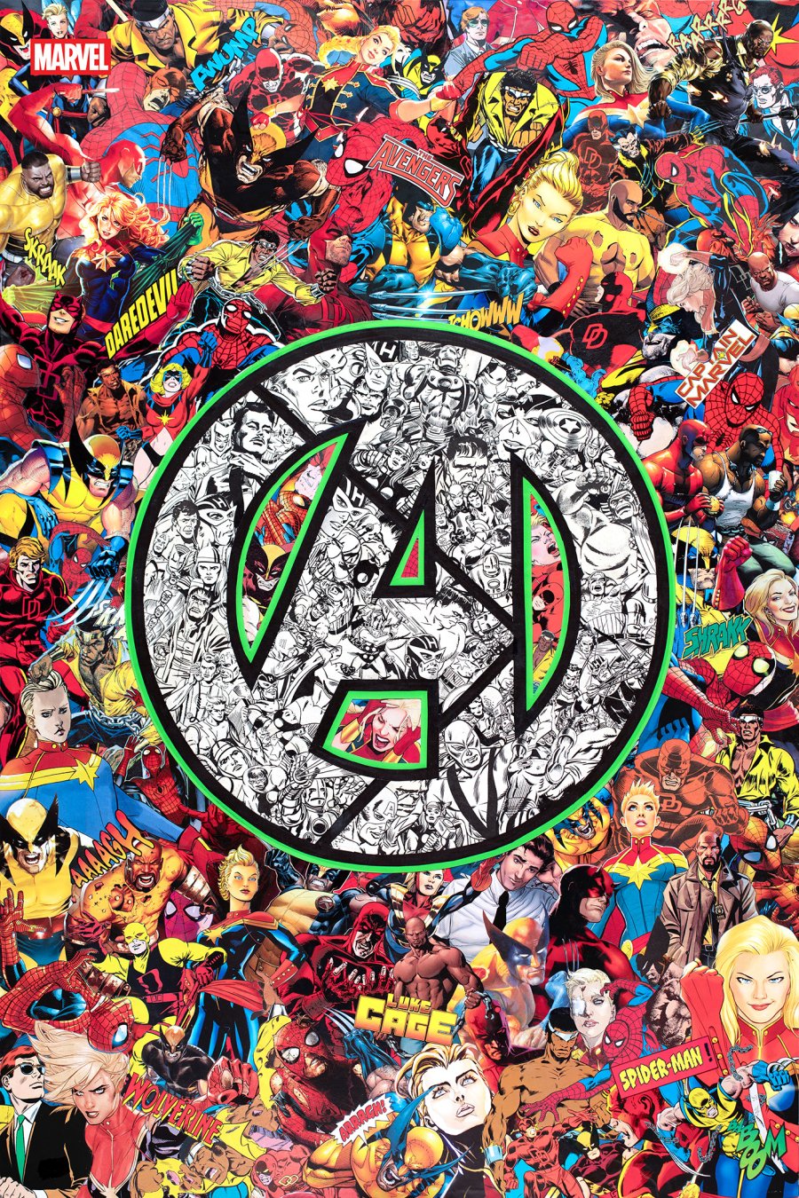 AVENGERS #1 - Mr. Garcin cover art