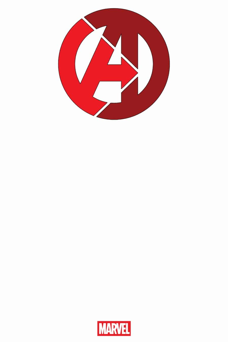 AVENGERS #1 - Blank Cover Variant A cover art