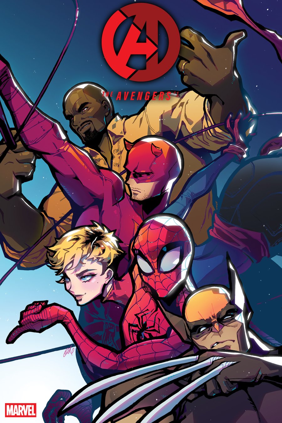 AVENGERS #1 - Rose Besch 1:100 1:100 cover art
