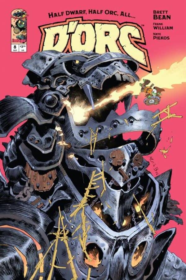 Dorc #8 - Cvr B Matias Bergara Var cover art
