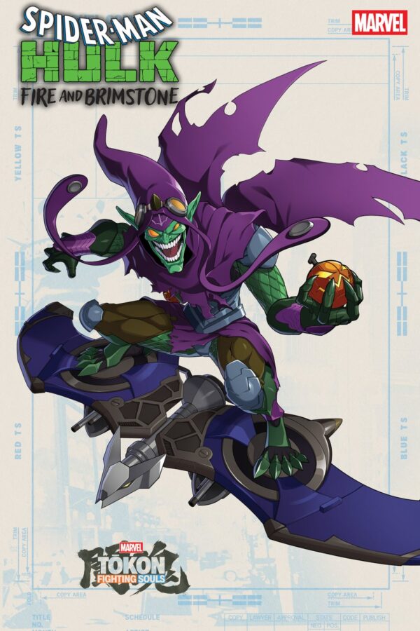 SPIDER-MAN/HULK: FIRE AND BRIMSTONE #2 - Marvel Tokon: Fighting Souls cover art