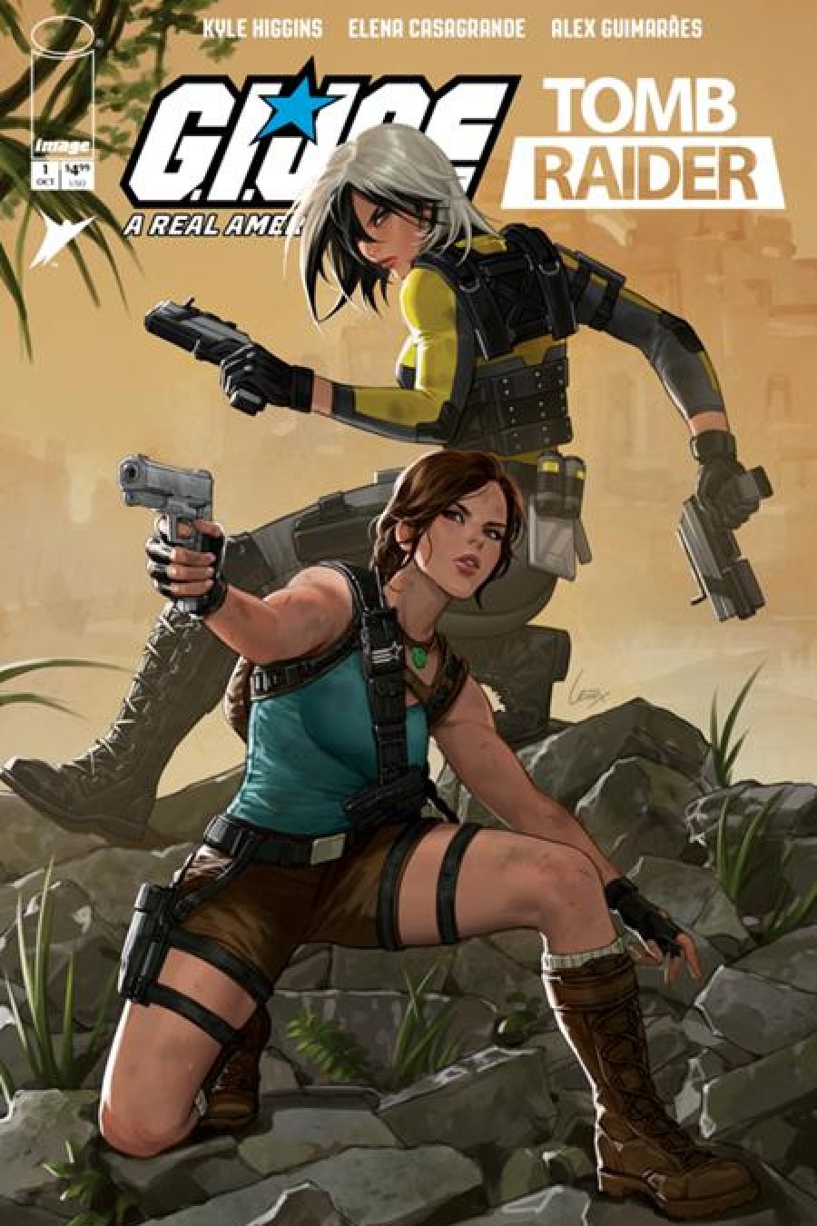 G.I. Joe A Real American Hero Tomb Raider #1 - (Of 5) Cvr E Inc 1:50 Leirix Li Var 1:50 cover art