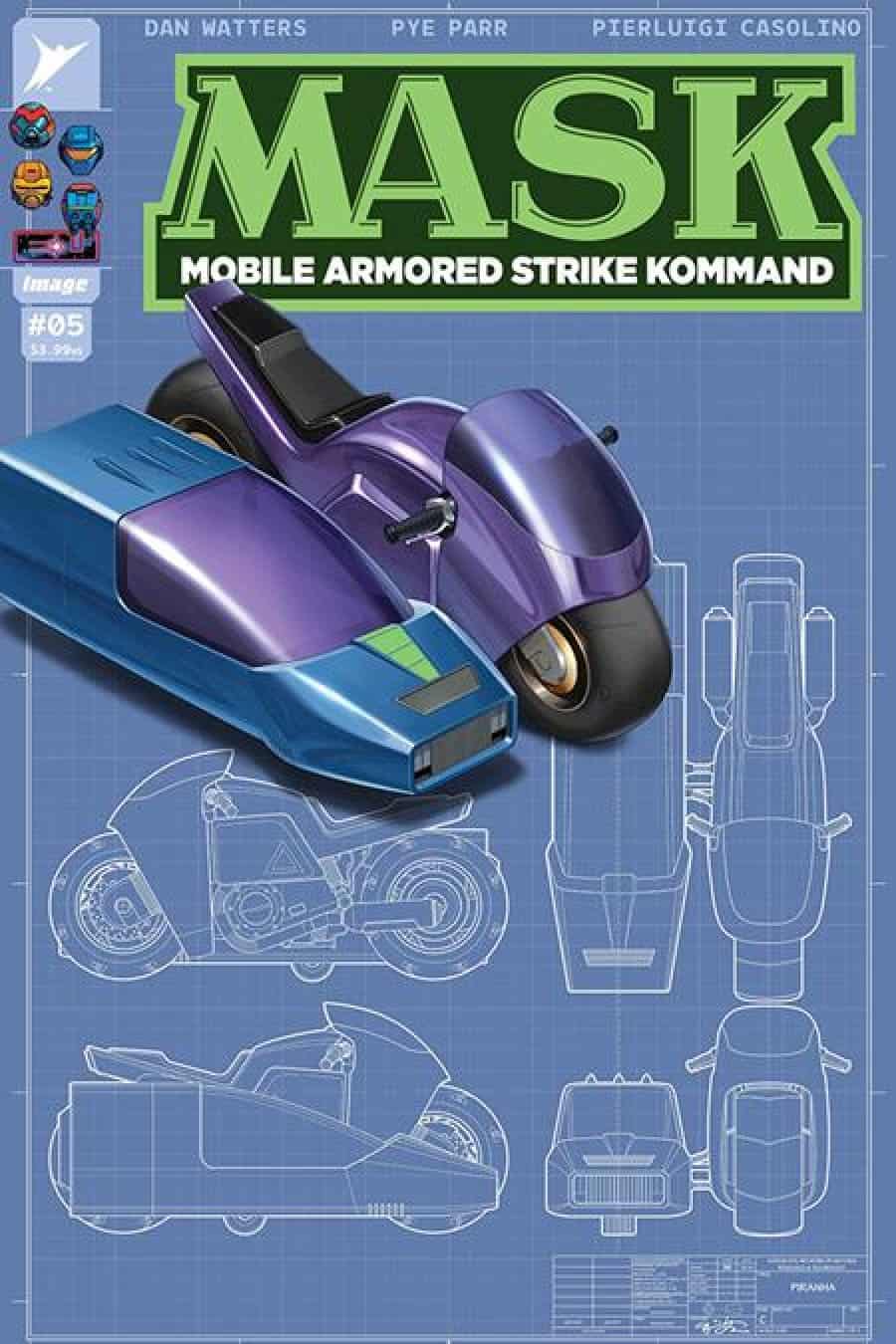 Mask #5 - Cvr E Inc 1:50 Ej Su Var 1:50 cover art