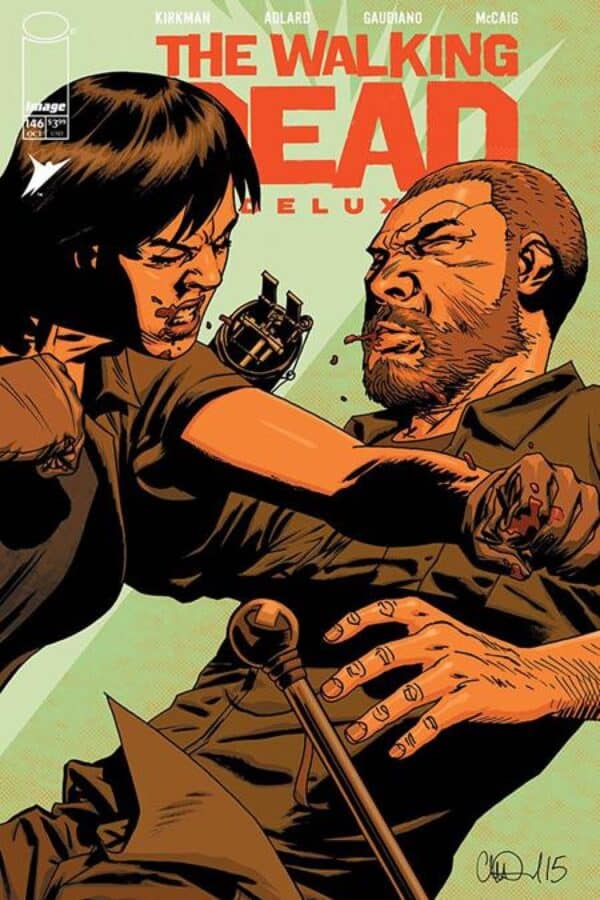 The Walking Dead Deluxe #146 - Cvr B Charlie Adlard & Dave Mccaig Var (Mr) cover art