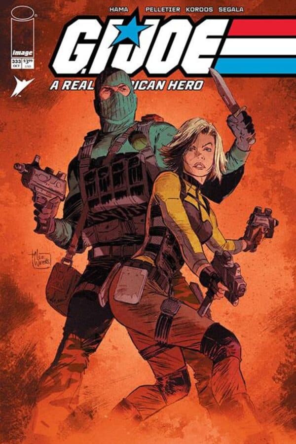 G.I. Joe A Real American Hero #333 - Main - Lee Weeks, Mike Spicer cover art