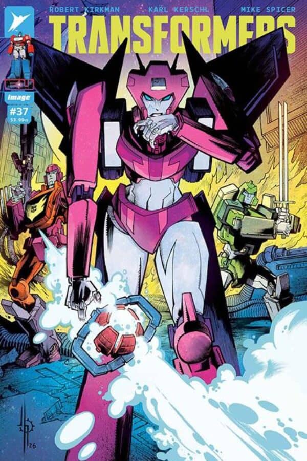 Transformers #37 - Main - Jason Howard, Annalisa Leoni cover art