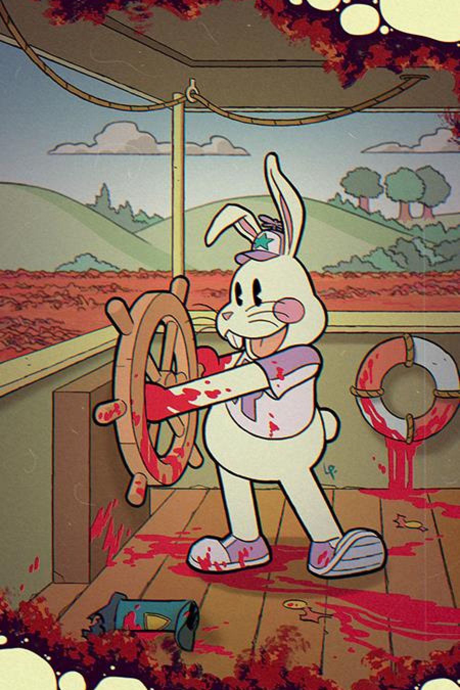 Exquisite Corpses Rascal Randy #4 - (Of 5) Cvr C Dylan Burnett Polybagged With Collectible Card Var (Mr) cover art