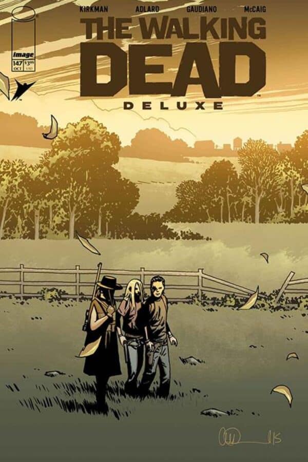 The Walking Dead Deluxe #147 - Cvr B Charlie Adlard & Dave Mccaig Var (Mr) cover art