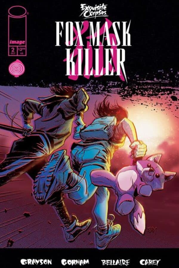 Exquisite Corpses Fox Mask Killer #2 - Main - Adam Gorham cover art