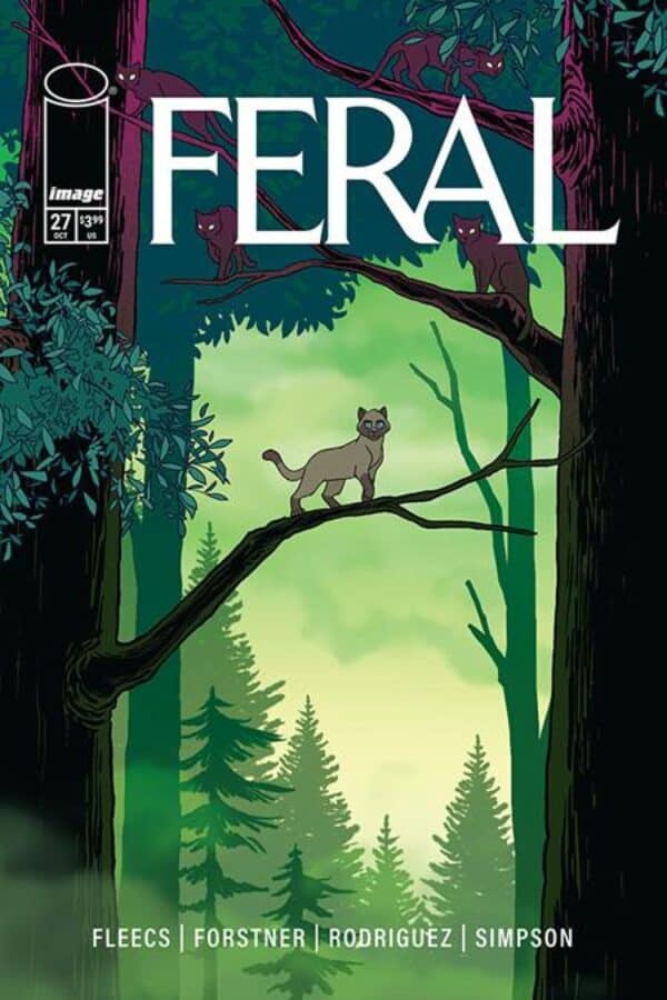 Feral #27 - Main - Tony Fleecs, Trish Forstner cover art
