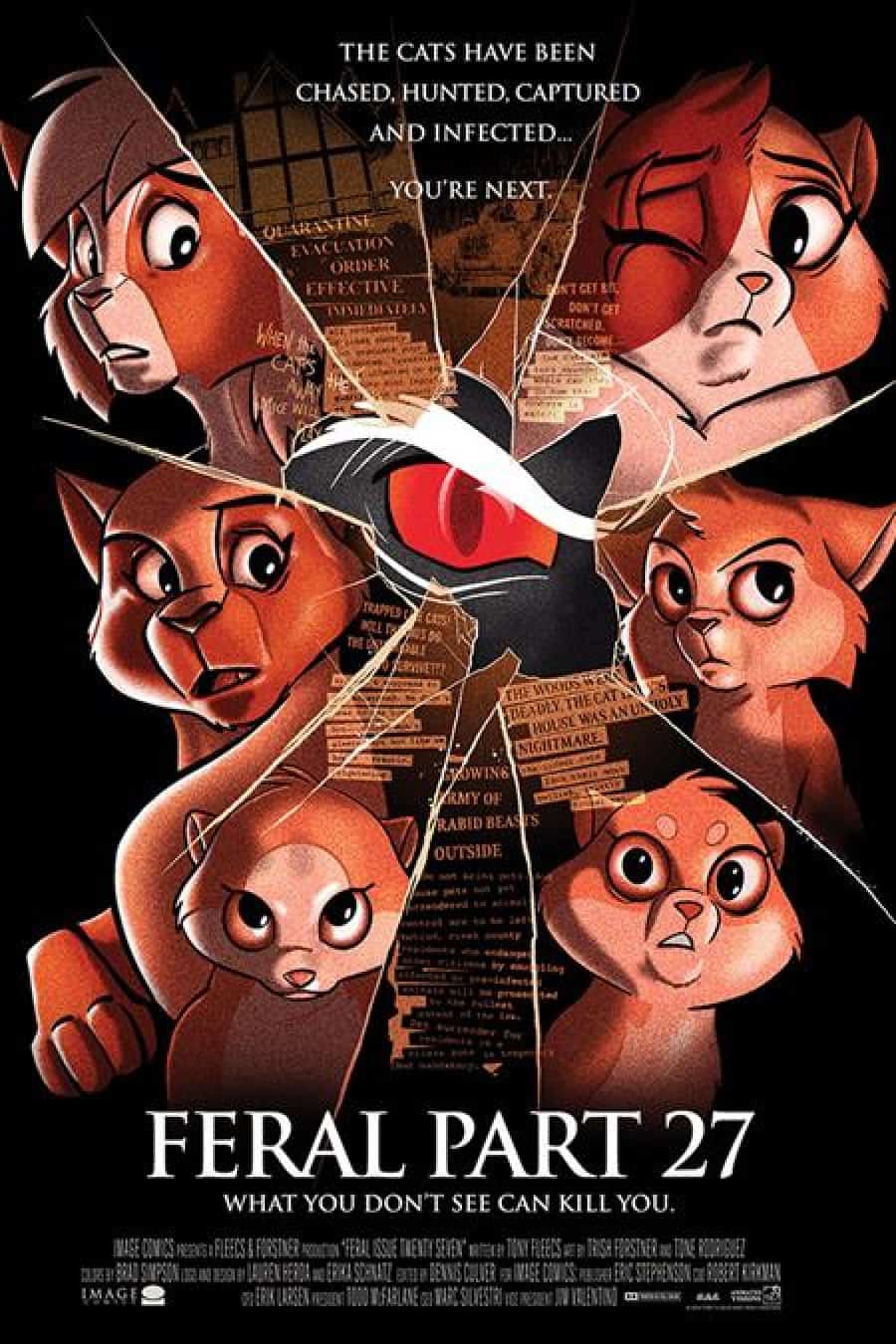 Feral #27 - Cvr B Allen Passalaqua & Tony Fleecs Urban Legends Homage Var cover art