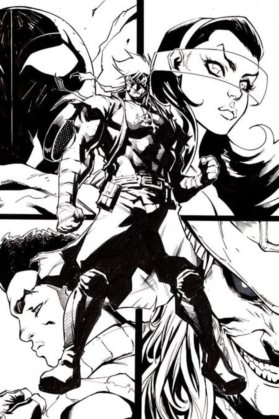 Final Boss #11 - Cvr D Inc 1:25 Ale Garza B&W Virgin Var (Mr) 1:25 cover art