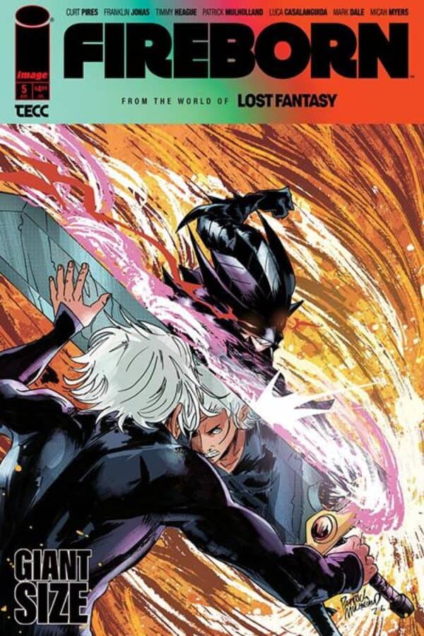 Fireborn #5 - Main - Patrick Mulholland cover art