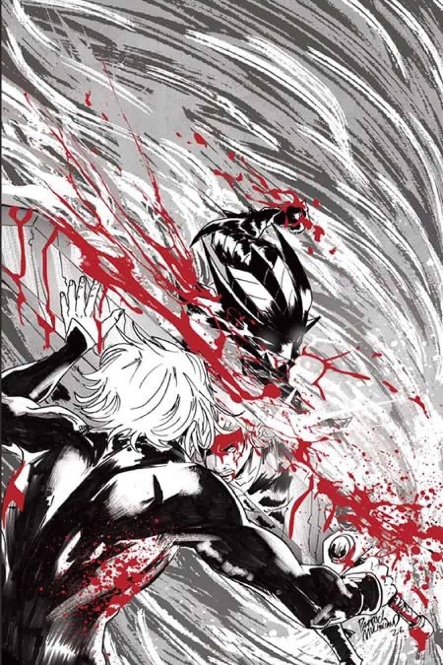 Fireborn #5 - Cvr E Patrick Mulholland Black And White And Blood Virgin Cardstock Var cover art