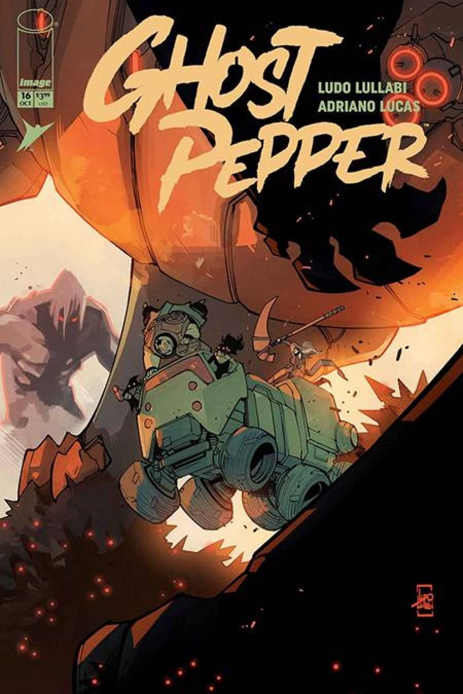 Ghost Pepper #16 - Main - Ludo Lullabi cover art