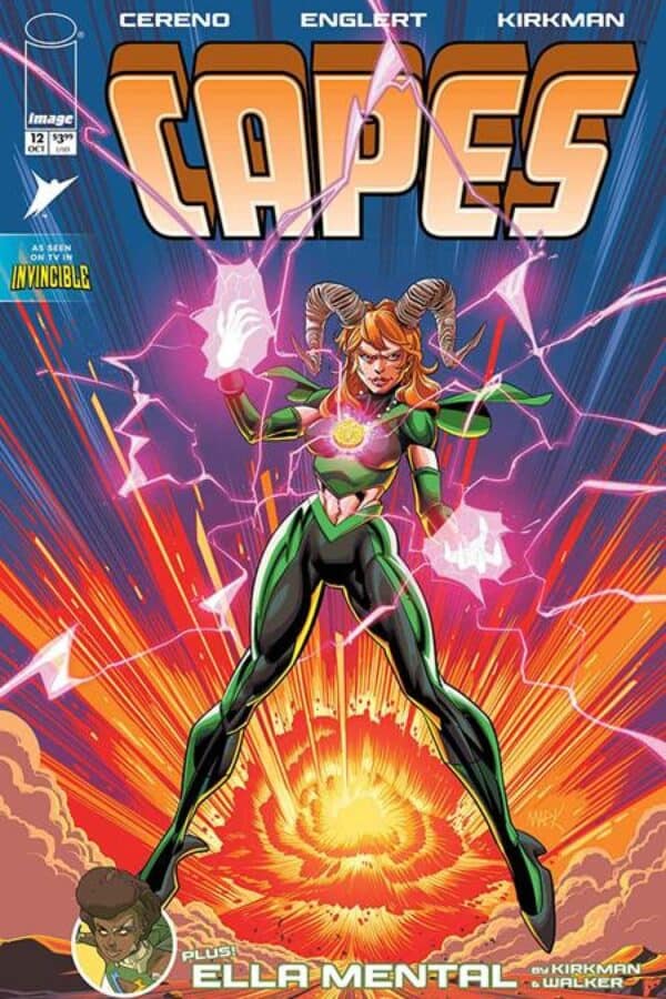 Invincible Universe Capes #12 - Main - Mark Englert cover art