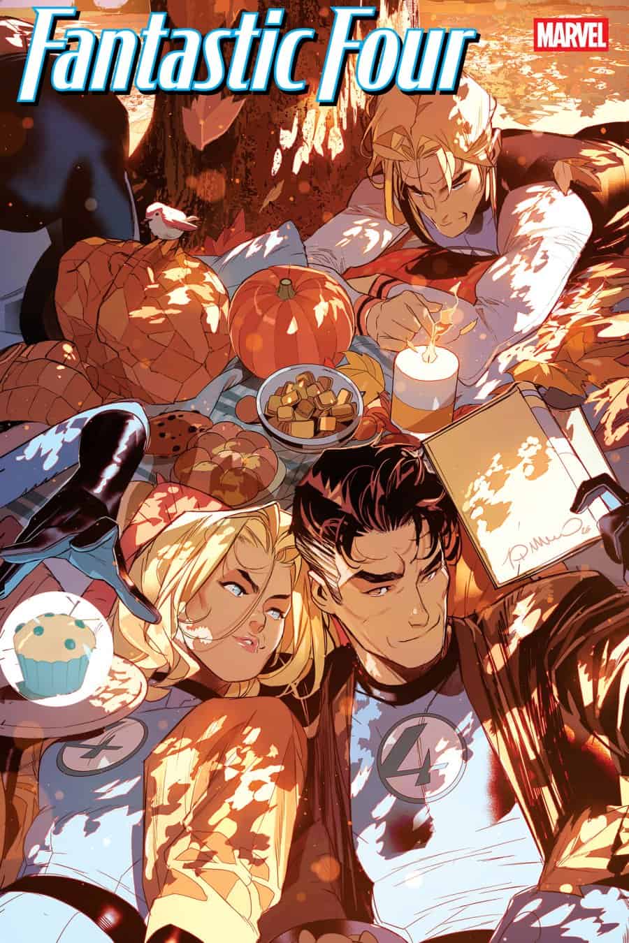 Fantastic Four #16 - Simone Di Meo Fall Fantasies cover art