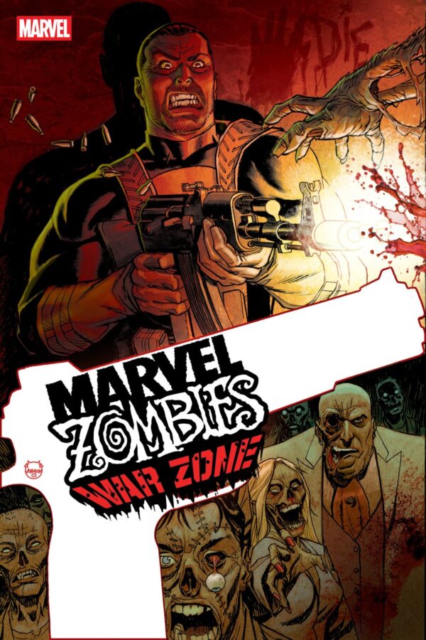 MARVEL ZOMBIES: WAR ZONE #1 - Dave Johnson cover art