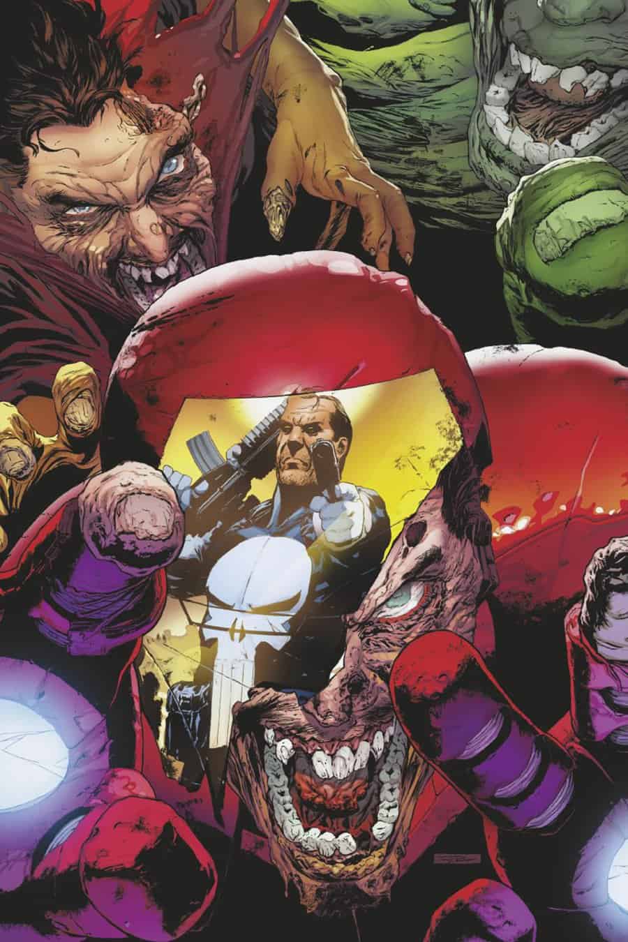 MARVEL ZOMBIES: WAR ZONE #1 - Tony Parker Virgin 1:50 cover art