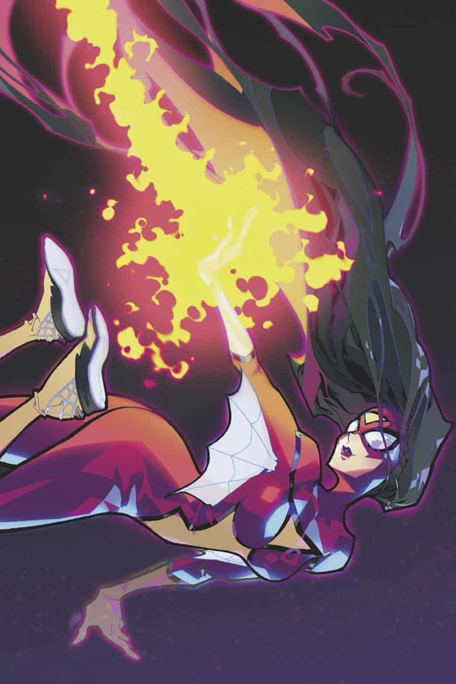 SPIDER-WOMAN 50TH ANNIVERSARY SPECIAL #1 - Rose Besch Spider-Woman Virgin 1:50 cover art