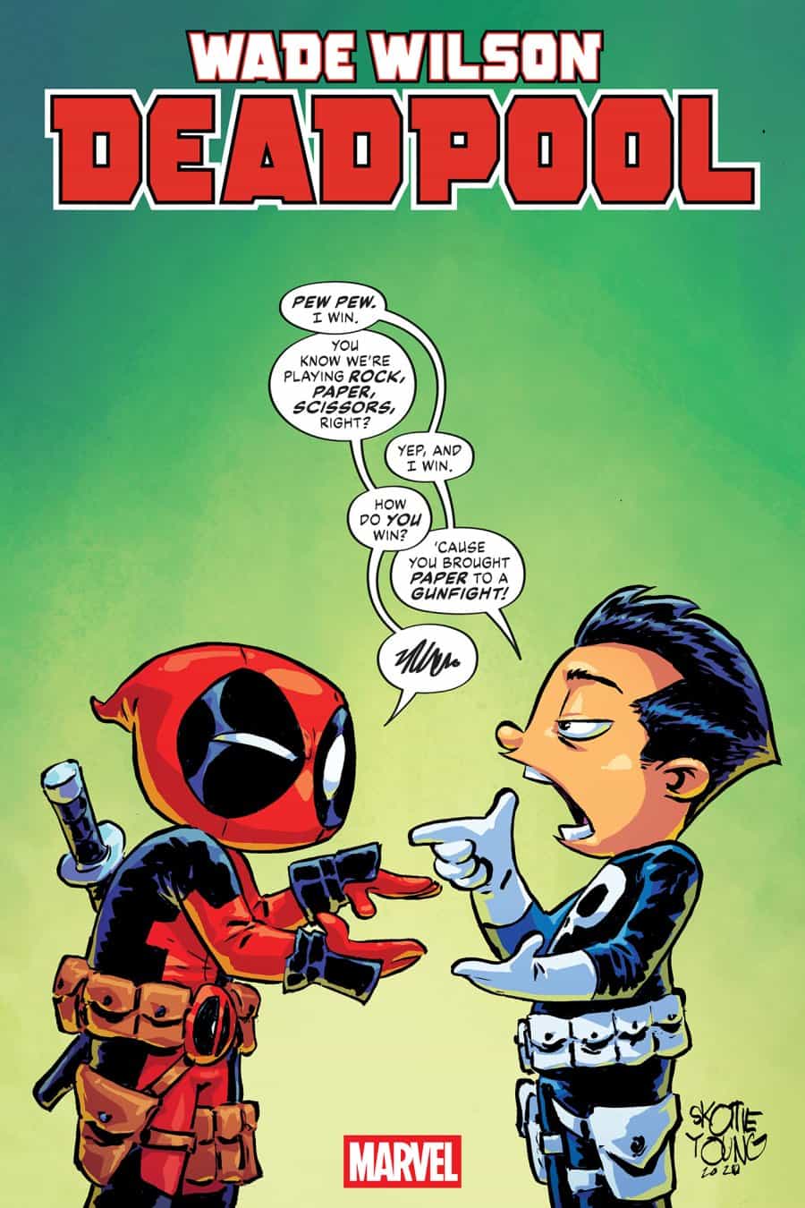 WADE WILSON: DEADPOOL #8 - Skottie Young cover art