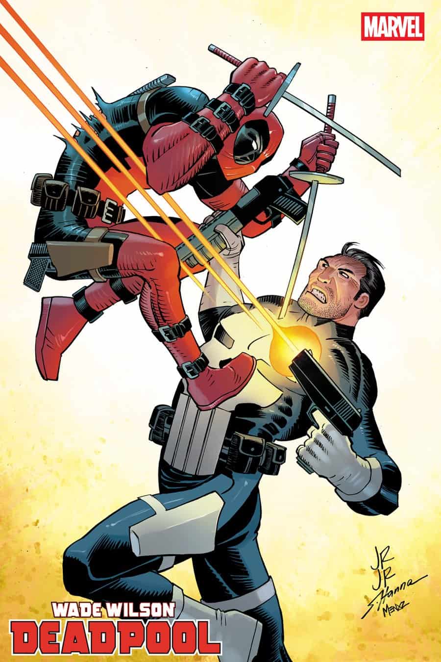 WADE WILSON: DEADPOOL #8 - John Romita Jr. cover art