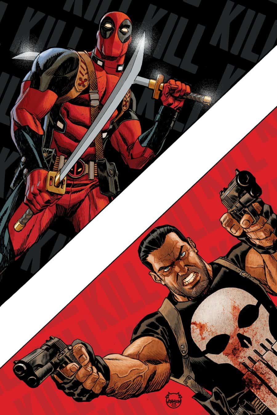 WADE WILSON: DEADPOOL #8 - Dave Johnson Virgin 1:100 cover art