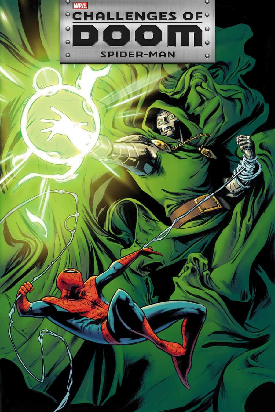 CHALLENGES OF DOOM: SPIDER-MAN #1 - Carmen Carnero cover art