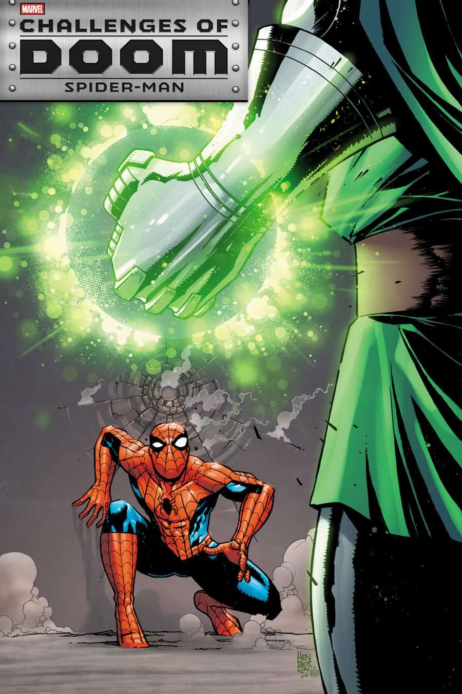 CHALLENGES OF DOOM: SPIDER-MAN #1 - Mike Henderson 1:25 cover art