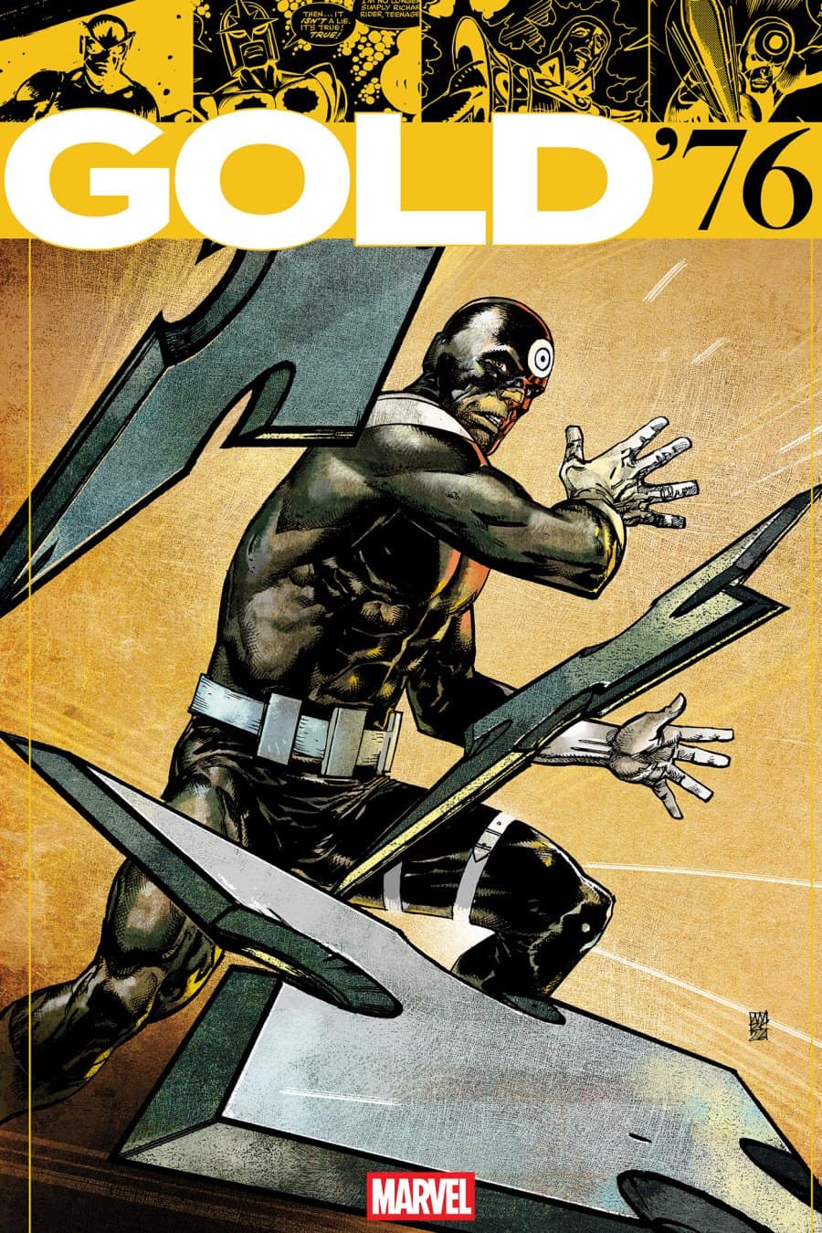 MARVEL GOLD '76 #1 - Alex Maleev cover art