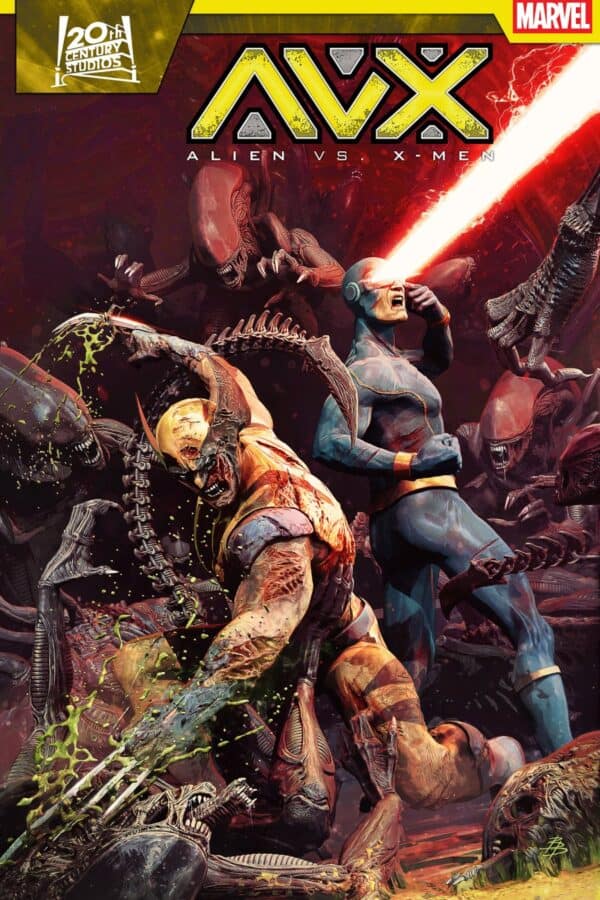 ALIEN VS. X-MEN #1 - Bjorn Barends cover art